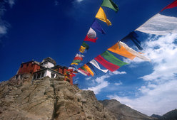 Bandierine Tibetane della Preghiera